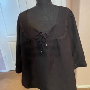Lane Bryant 3/4 length sleeve blouse